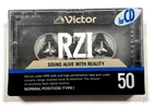 VICTOR RZ I 50 vintage audio cassette blank tape sealed Made in Japan Type I