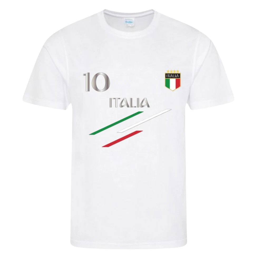 Maillot de Foot Enfant inspiré Italie – T-Shirt de sport unisexe confort Taille - Photo 2/4