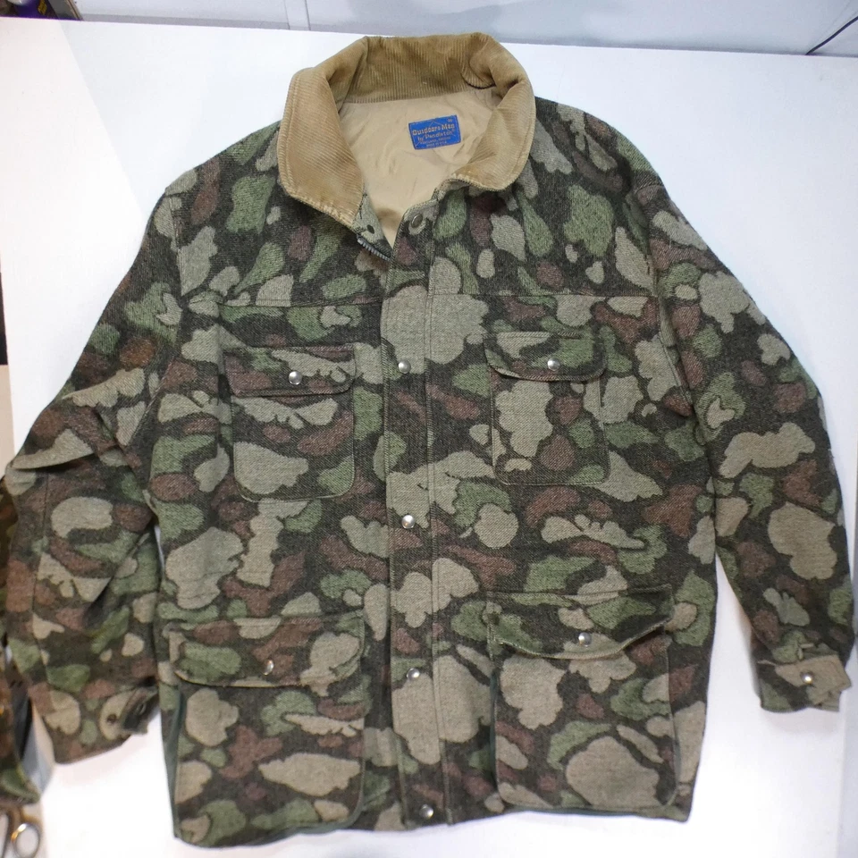 Pendleton Camo Wool Parka Jacket Mens 2XL Thinsulate Detatchable Hood Hunt USA - Image 2 of 4