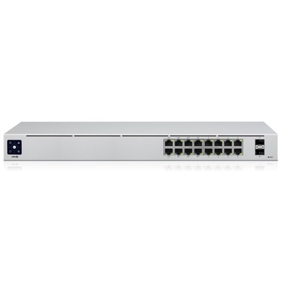 Ubiquiti USW-16-POE Gigabit 16 Ports UniFi Switch with 8x 802.3at PoE+ ports