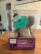 BPA Free Philips Soothie Snuggle Pacifier for Infants 0m+ Koala | Free Shipping!
