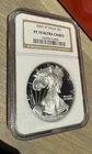 2003-W Proof $1 American Silver Eagle NGC PF 70UC Brown Label