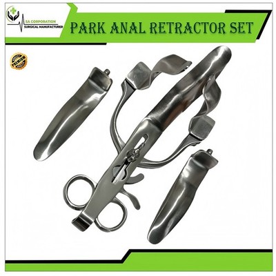 Park Anal Rectum Retractor Speculum Set Rectal Surgery Premium Instruments