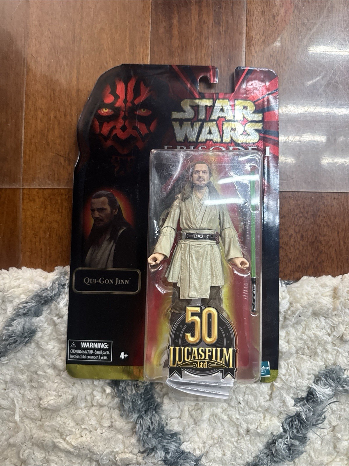 Star Wars Black Series Qui-Gon Jinn Action Figure Lucasfilm 50th