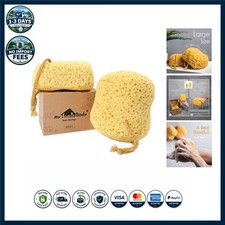 Bath Sponge, Foam Loofah, Shower Sponge for Body, Curvy, 2 Pack