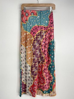 Never Fully Dressed Womens Skirt Multicolor Size 8 Pastel Morocco Sleeveless