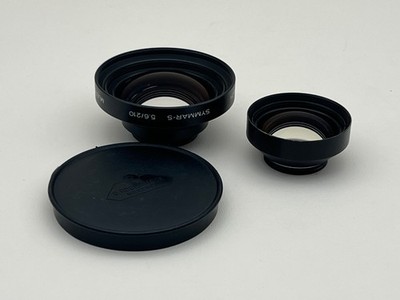 Large format lens 4x5 Schneider Symmar S 210mm cells only EX+