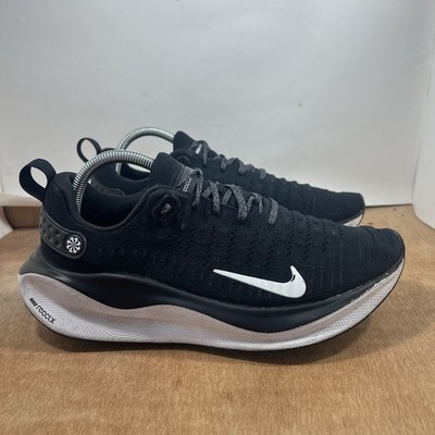Nike ReactX Infinity Run 4 Shoes Men Size 9.5 Wide Black Road Running Sneakers