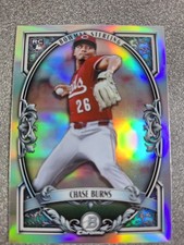 2026 Bowman Sterling Chrome Chase Burns #BST-10 AJ467 ROOKIE