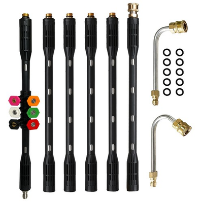#ad Pressure Washer Gutter Cleaning Tools Upgrade Power Washer Extension Wand wi... $43.82