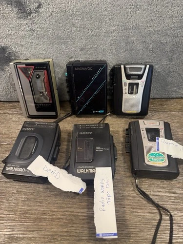 Vintage Sony Walkman Lot Some Work, Some Parts Only