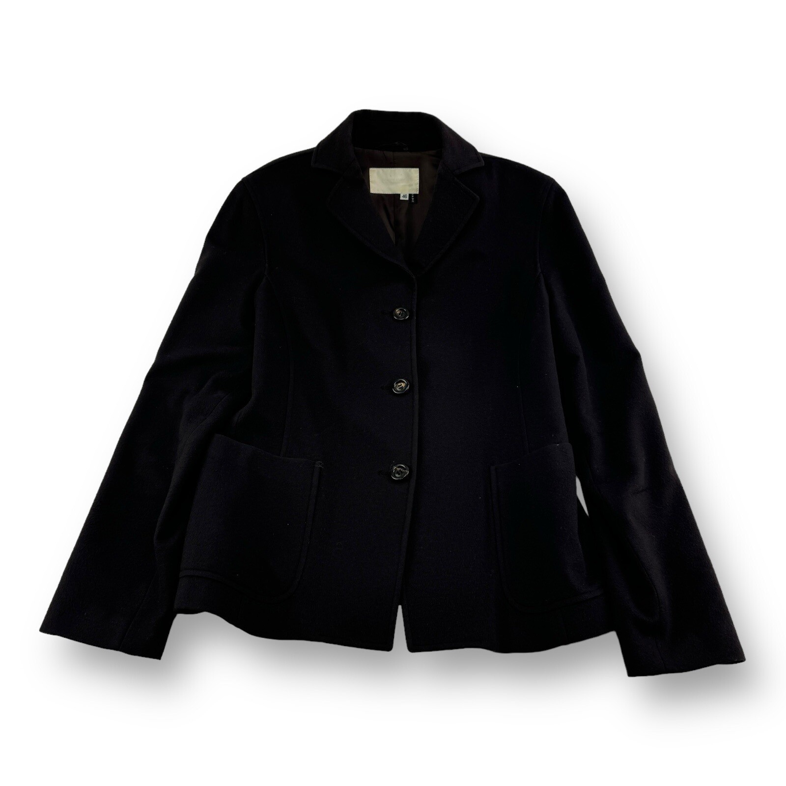 Cividini Brown Wool 3 Button Ventless Blazer Wome… - image 1