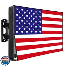 IC ICLOVER Outdoor TV Cover 43 Inch, 600D Heavy Duty 4 Season Weatherproof TV