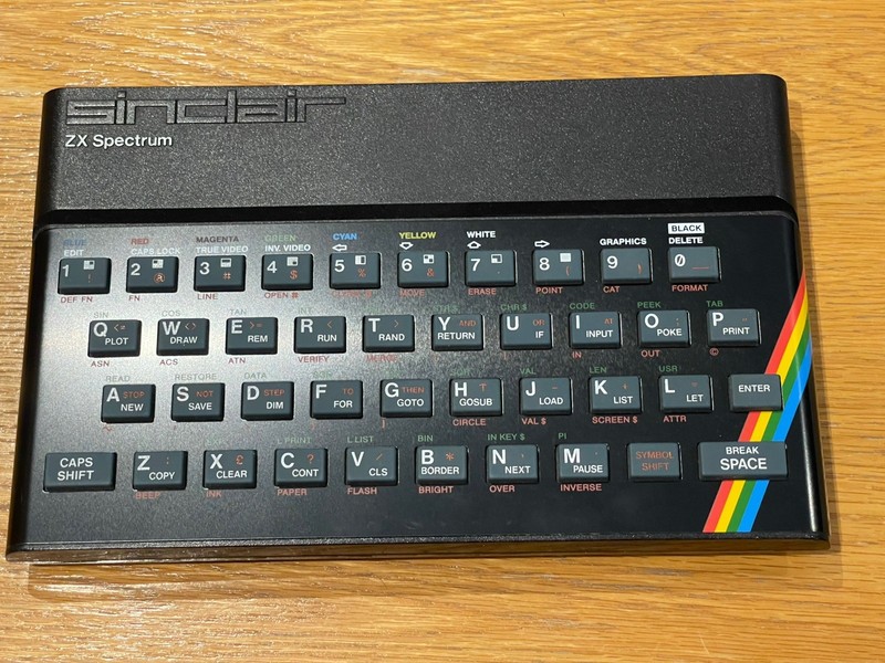 Tested 48K Sinclair ZX Spectrum with Official PSU great condition