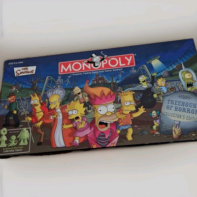 #ad #ad Collector#x27;s Edition Game Simpsons Treehouse Of Horror 2005 70th Anniversary Open $67.98
