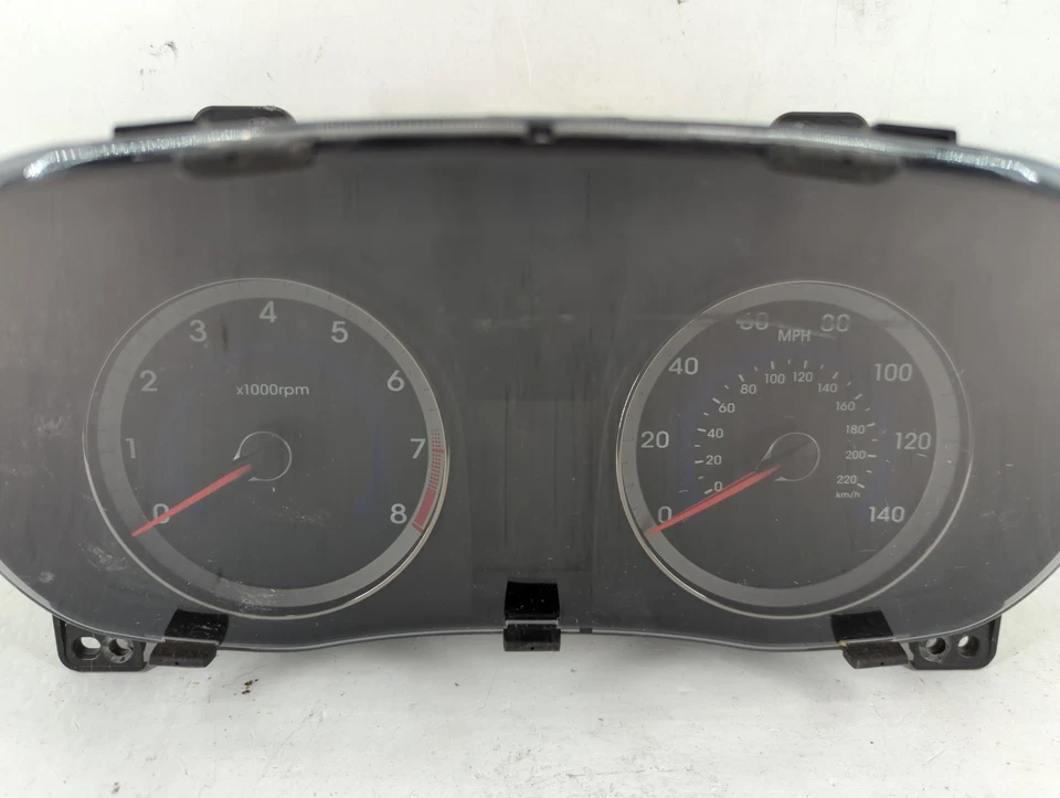 2015-2017 Hyundai Accent Speedometer Instrument Cluster Gauges ZQVFP - Image 4 of 4