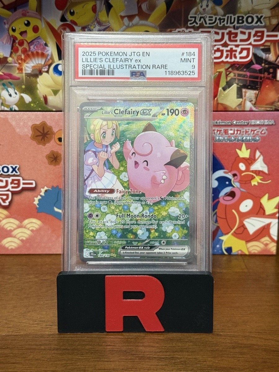 Lillie's Clefairy ex 184/159 Sv09: Journey Together Holo for sale