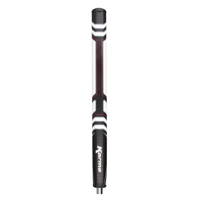 Orlimar Golf Big Softy 1.3 16'' Oversized Putter Grip by Karma, Blk/Wht/Red