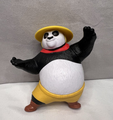 Kung Fu Panda Po Action Figure   Burger King Kids Meal Toy   6  Tall   DreamWork