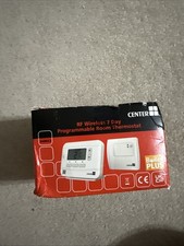 Center RF Wireless Room Thermostat 7-Day Programmable