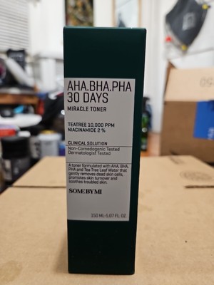 Some By Mi AHA BHA PHA 30 Days Miracle Toner 150ml Sensitive Skin EXP 2/2027 (W)