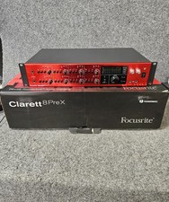 FOCUSRITE CLARETT 8Pre X 26x28 Thunderbolt Audio Interface Clarett8PreX MINT