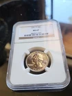 1991-P Washington NGC MS67 25C *53/0 pop - $115 PG value - 1148 Registry points*