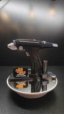 Star Trek SNW! Type 2 Phaser Prop (Sparkle Blue ) PREMIUM