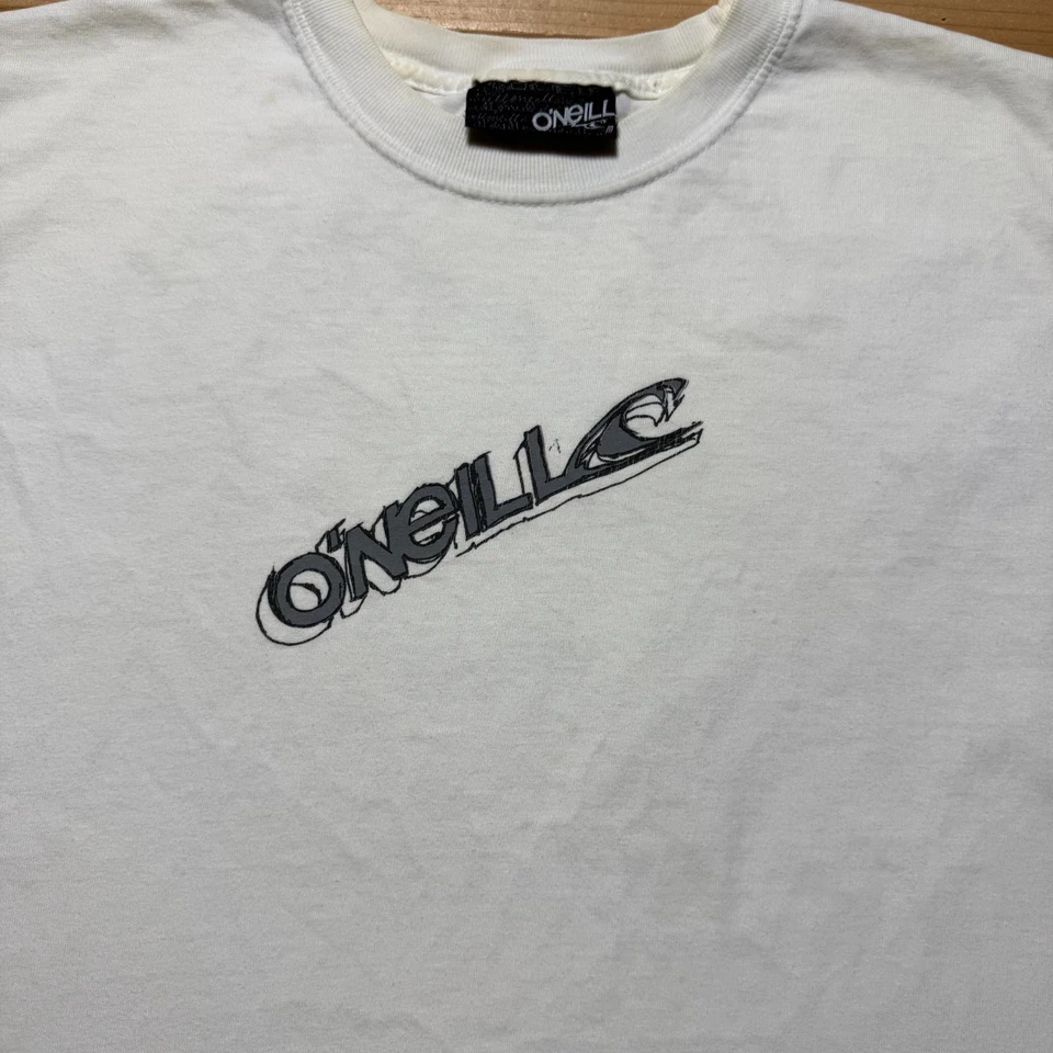 Camiseta De Colección Y2K O'Neill Logo Grande Surf Skate Grunge Streetwear - Talla Mediana Foto 3 de 4