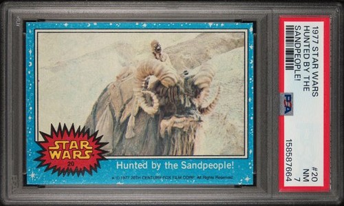 1977 STAR WARS #20 HUNTED BY THE SANDPEOPLE! PSA 7 NM 7664