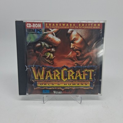 WarCraft - Orcs & Humans Shareware Edition (PC CD-ROM, 1994) (Cracked Case)