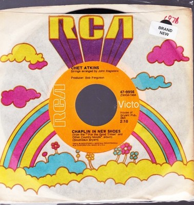 CHET ATKINS 45s: CHAPLIN-1 (BOX-3)