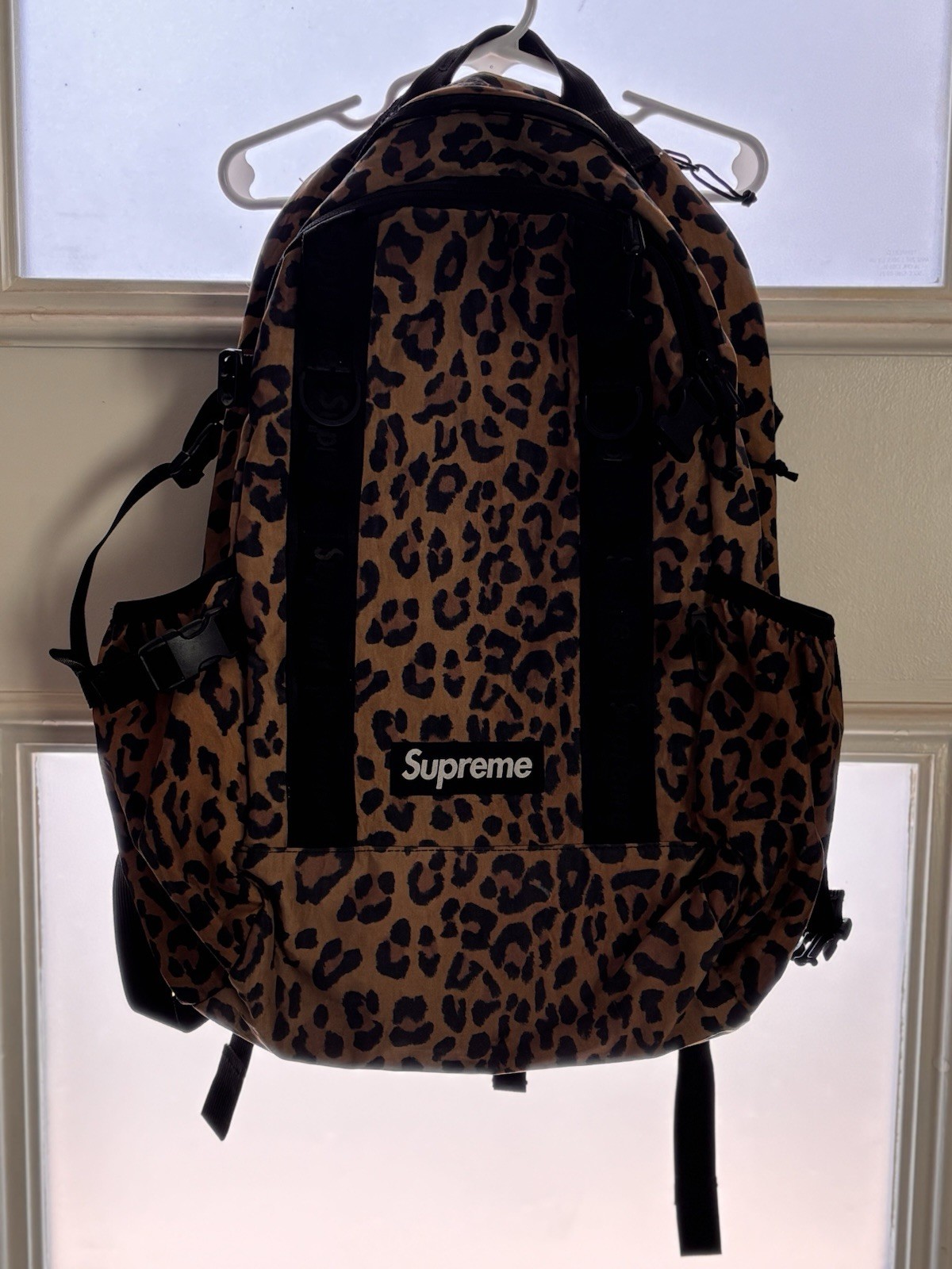 Supreme Leopard Backpack - image 1