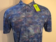 ROBERT GRAHAM Clubhouse NEW MEN'S UV Protection Wicking POLO SHIRT SIZE M