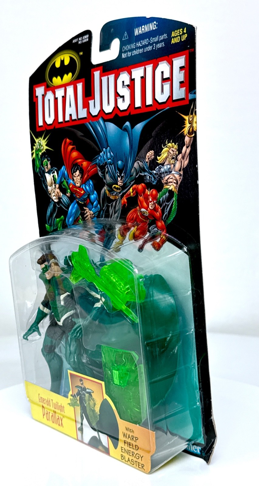 DC Super Heroes Total Justice Emerald Twilight Parallax Figure Kenner 1996