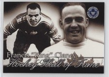 2002 Topps Maple Leafs Platinum Collection Hockey Hall of Fame King Clancy 11ng