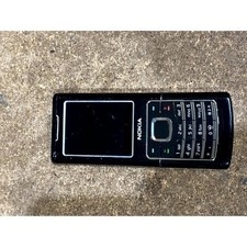 Nokia 6500c Keypad Mobile Phone Black 2" TFT Display 2MP 1GB Flashlight FM Radio
