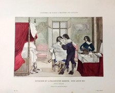 Costumes De Paris 1881 Challamels 8 X 9.75 Ba...