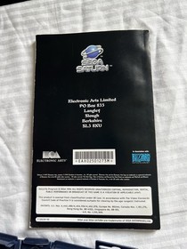 Electronic Arts WarCraft II: The Dark Saga (Sega Saturn) Strategy w/Manual