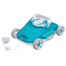 Bestway Cordless Robotic Pool Cleaner, 90-Min Auto Vacuum for Above Ground Pools