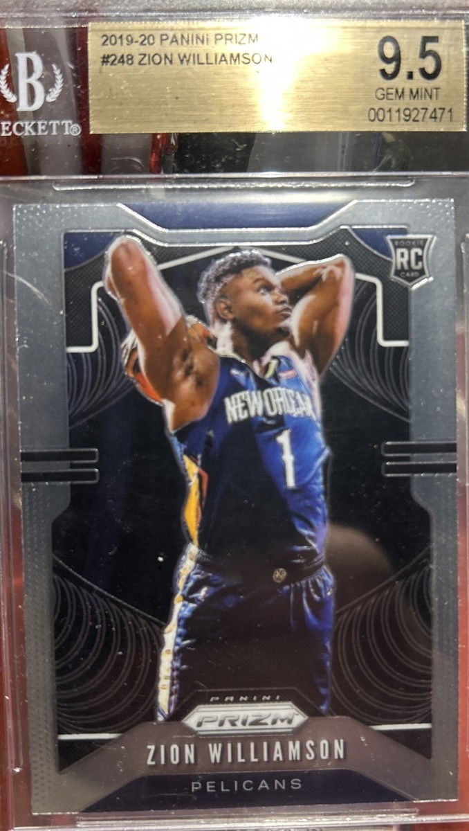 2019-20 Panini Prizm - Zion Williamson #228 (RC). BGS. 9.5 💎💎 | eBay