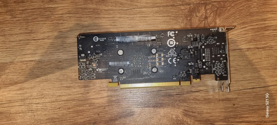 Graphics Card MSI VGA NVIDIA GTX 1050 TI 4gt LP 4 GB Gddr5 - Image 2 of 2