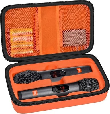 JBL Wireless Two Microphone System with Dual-Channel Receiver. Orange(Box Only)