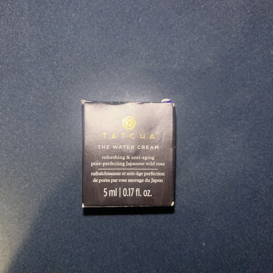Tatcha The Water Cream Refreshing 0.17 oz /5mL each Travel Size Mini NEW IN BOX - Image 1 of 1