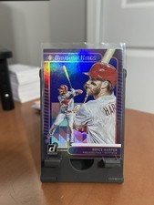 2021 Panini Donruss Bryce Harper Diamond Kings Blue Holo #18 - Phillies