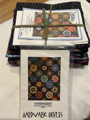 Aardvark Quilts SewBatik 52 x70  Throw.  Pattern And Fabric Kit.