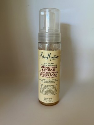 Shea Moisture Strengthen & Restore Conditioning Design Foam 7.5 Oz / 222 ml