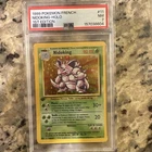 Wizards Pokémon TCG Nidoking Base Set French 1st Ed Holo Rare PSA 7 11/102