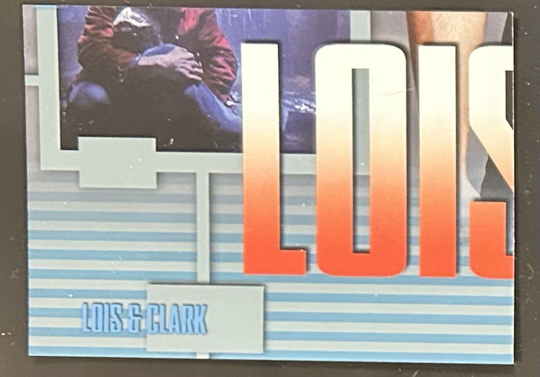2005 Inkworks Smallville Season 4 & Puzzle Clark Kent Lois Lane #LC6