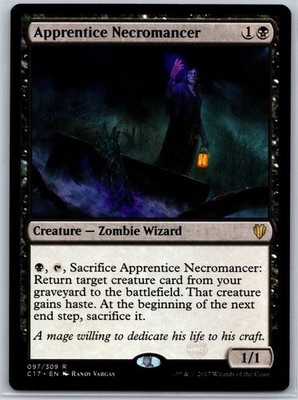 Apprentice Necromancer R Commander 2017 97 NM